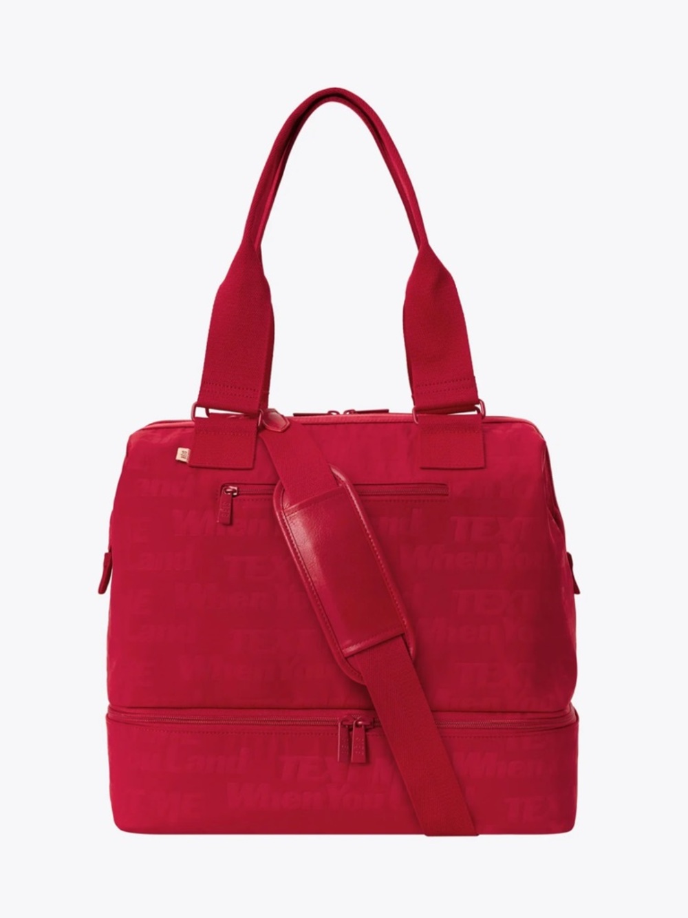 BEIS X Lonely Ghost The Text Me Mini Weekender NWT - Picture 11 of 14